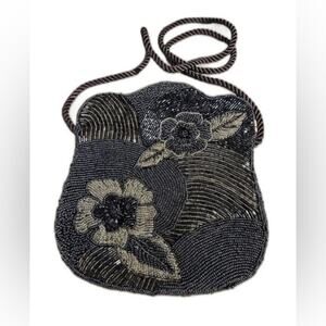 Vintage 80s Jeromes Beaded Purse